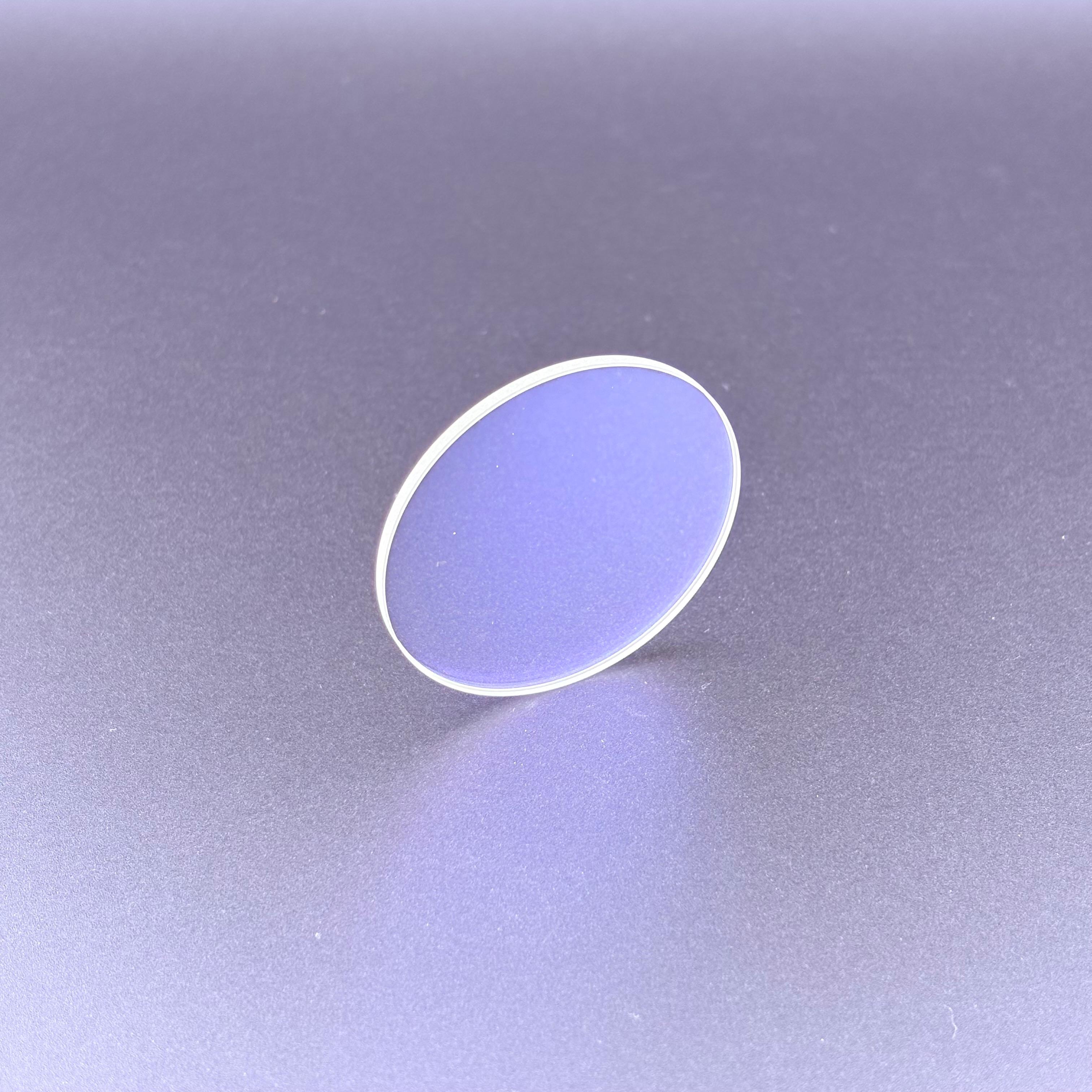 Szkło ochronne lasera pulsacyjnego 48x3 mm – Kwarc JGS1 (Powłoka AR 1064nm)